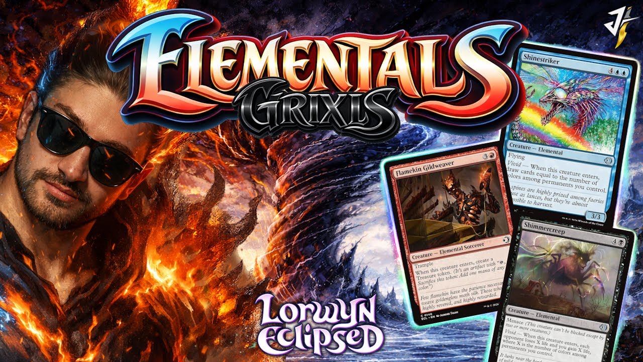 👾 Grixis ELEMENTALI lo AMO! 💕 Lorwyn Eclipsed Draft 7 WIN✨ Limited ❤️💙🖤 MTGA ITA ✨