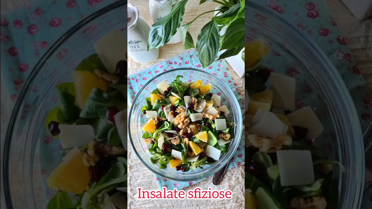 INSALATE SFIZIOSE INVERNALI. Ricette complete sul mio canale . #insalate #detox