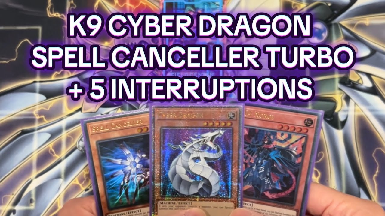 Профиль колоды K9 Cyber ​​Dragon + руководство по комбо Yugioh, ноябрь 2025 г.