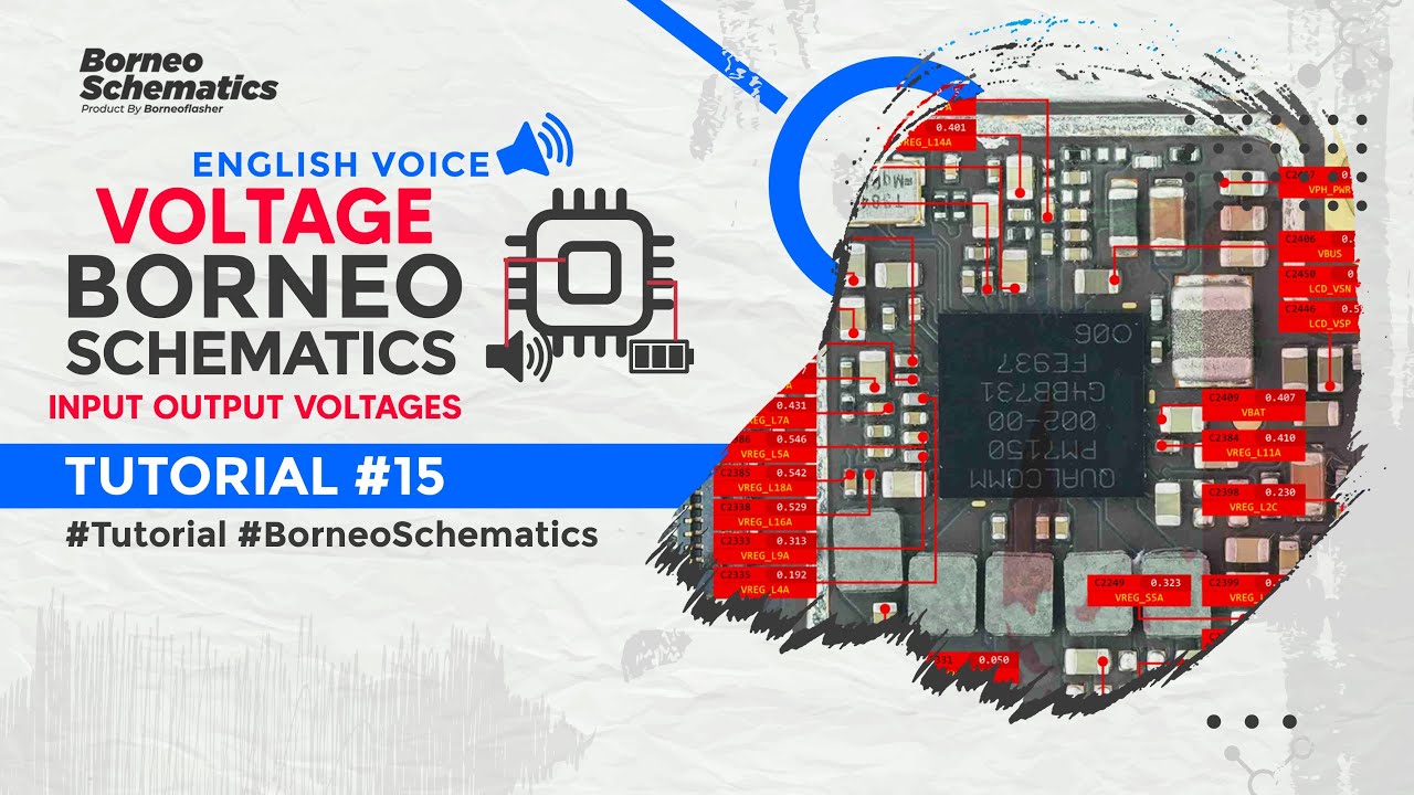 ENGLISH TUTORIAL 15:HOW TO USE BORNEO SCHEMATIC'S FEATURE: IN-OUT VOLTAGES