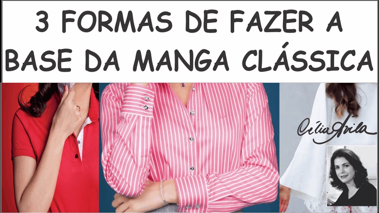 BASE DA MANGA CLÁSSICA COM CÉLIA ÁVILA