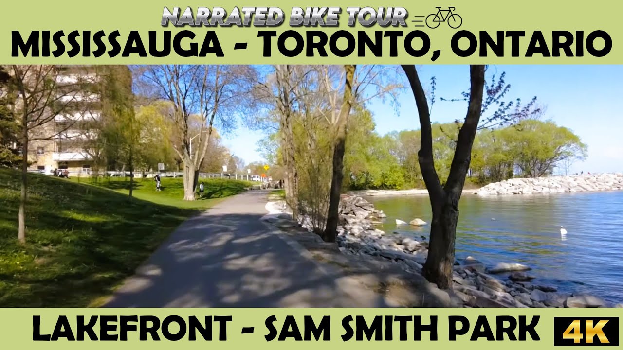 🚴‍♂️ Mississauga to Toronto 🌊 4K Bike Ride