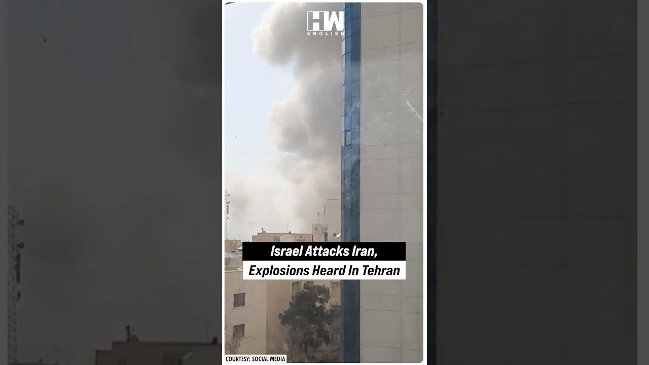 #BREAKING | Israel Attacks Iran, Explosions Heard In Tehran | Middle East | Netanyahu | Ali Khamenei