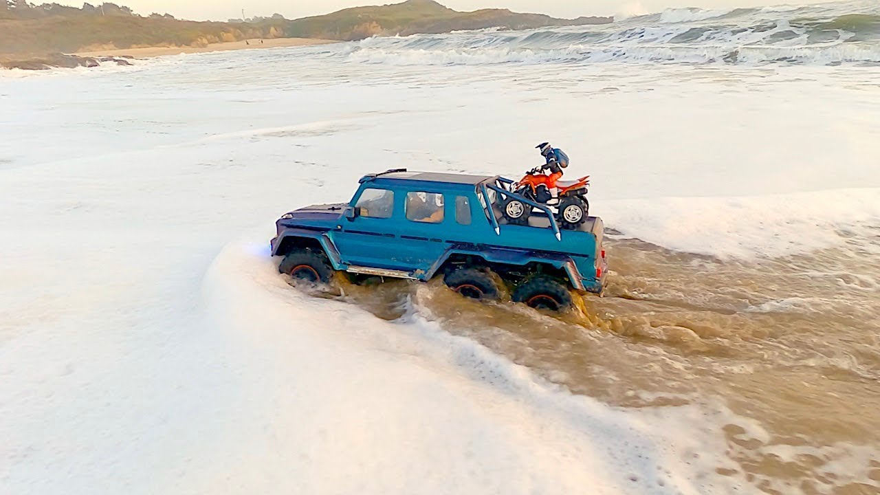 Traxxas TRX6 G63 Sunset Beach RC Crawl