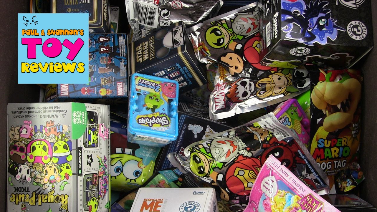 Paul Vs Shannon Mystery Blind Bag Picks Toy Review | PSToyReviews