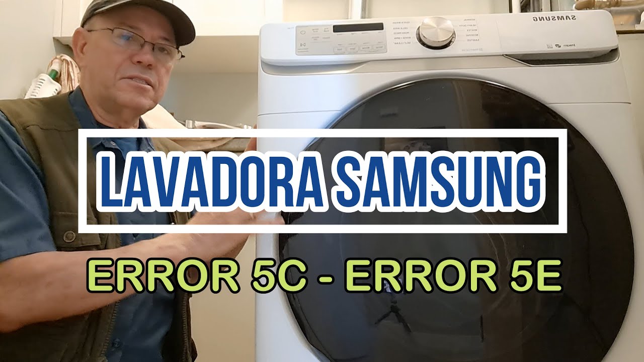 👉👉 LAVADORA SAMSUNG ERROR 5C - ERROR 5E [Diagnostico + SOLUCION]