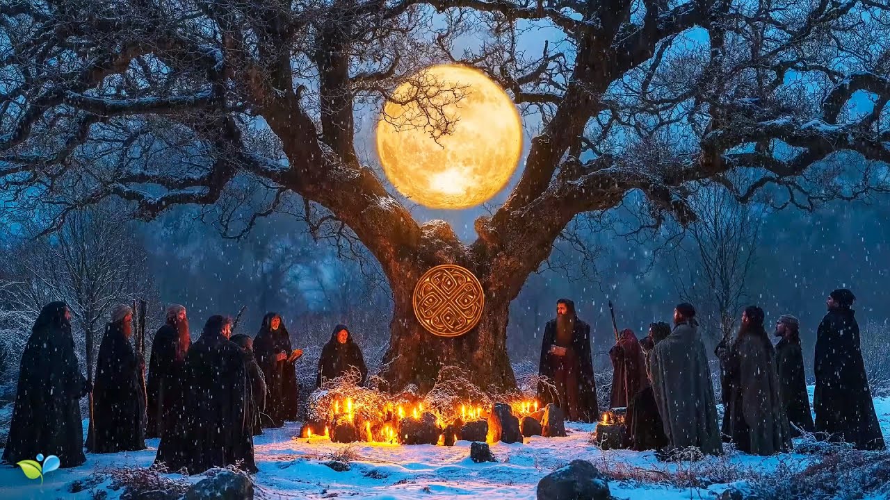 Ancient Druid New Year Ritual 🌲 Mystical Winter Ambience & 432Hz Celtic Music