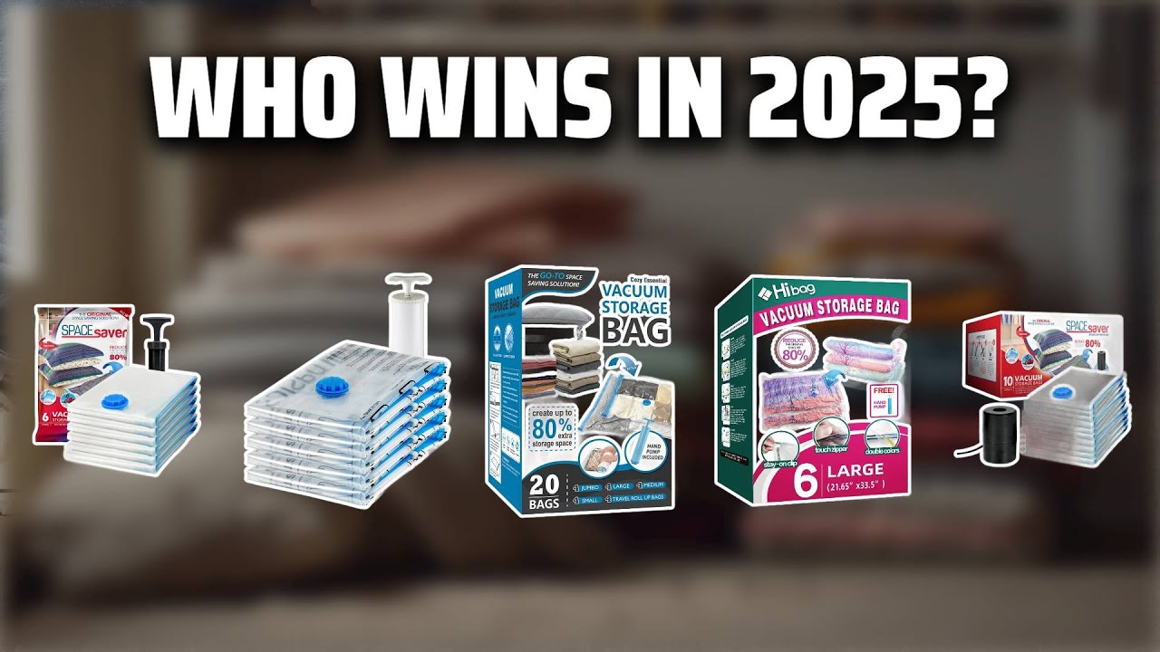 The Top 5 Best Vacuum Storage Bags in 2025 - Must Watch Before Buying!