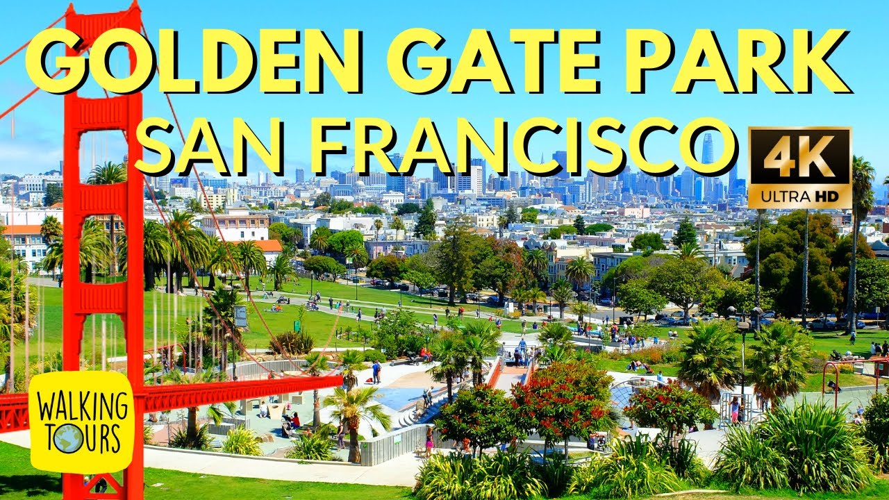 Golden Gate Park | San Francisco | 4K Walking Tour