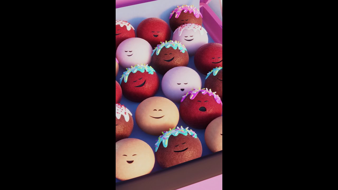 I can never eat a mini donut again 🙅‍♀️😍 The Emoji Movie is now playing on Netflix!