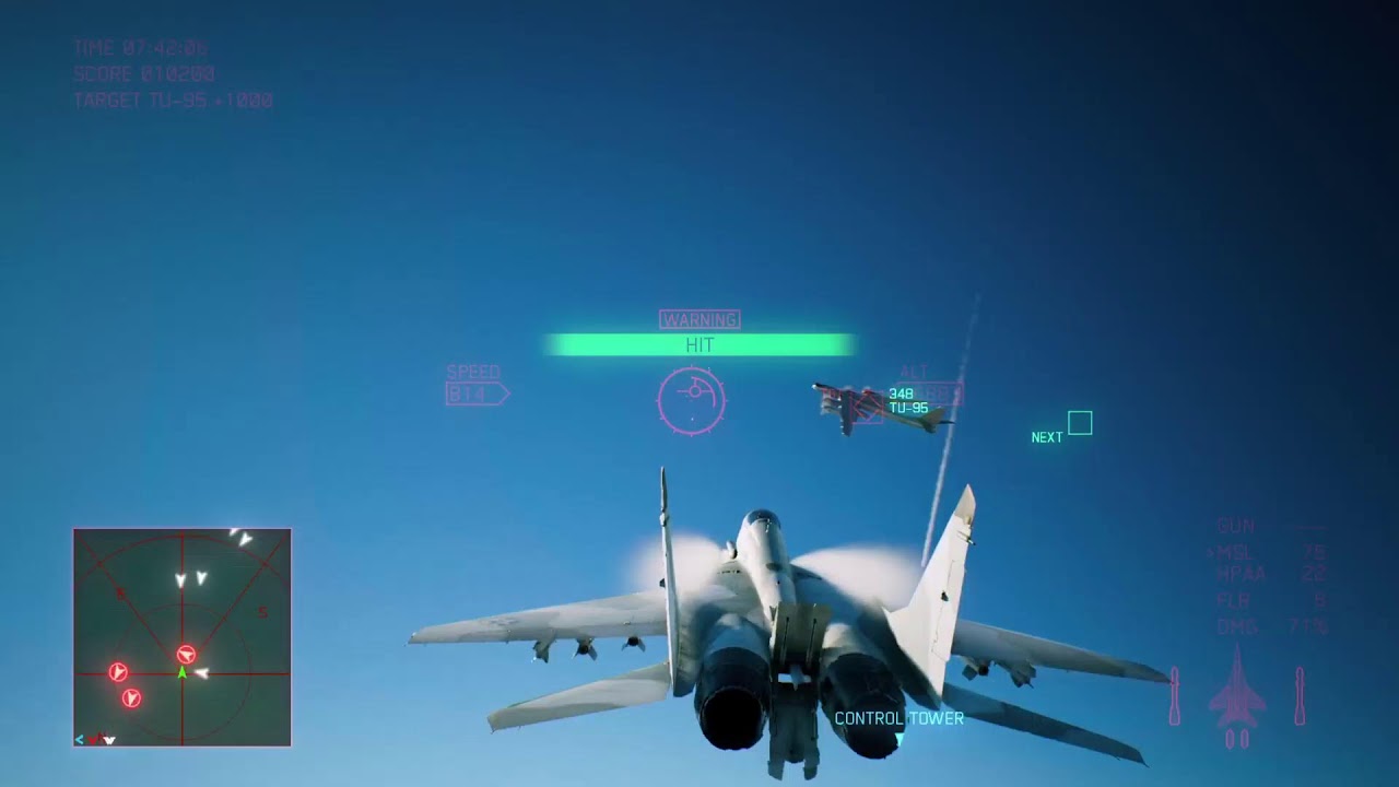 Ace combat chilling for a bit