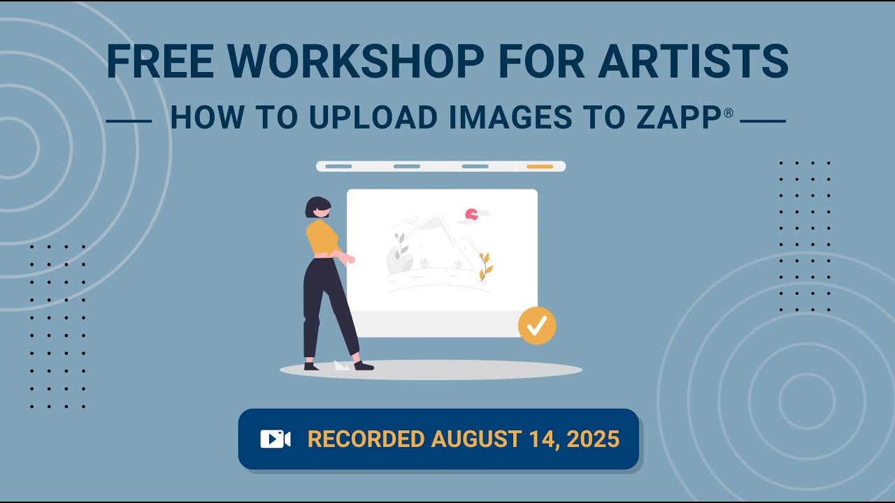 ZAPP Workshop For Artists | How to Upload Images to ZAPP