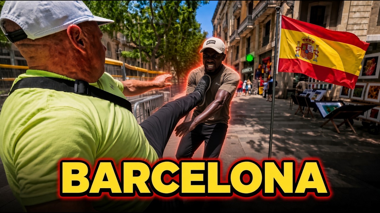 Attacked by Bracelet Scammers in Barcelona 🇪🇸