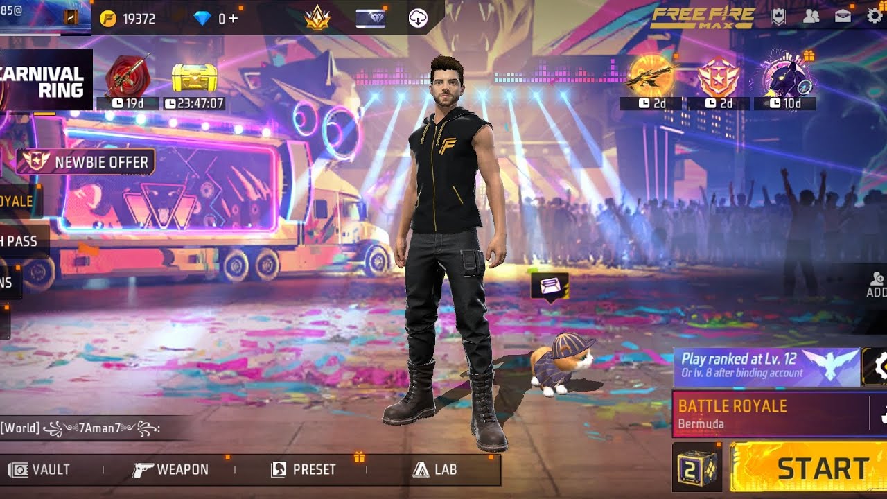 Free fire! Booyah in battle royale!