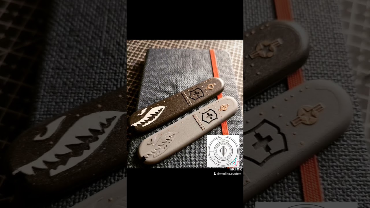 warthog Custom sales ig: Medina Custom shop  #customsak#sakmod#victorinoxknife #victorinox#edcgear