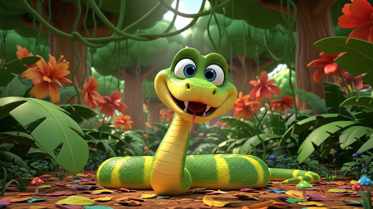 Jungle Boom Boom Song | kids nursery rhymes | Baby Song, Fun Jungle Cartoon 🌴🐒🎵