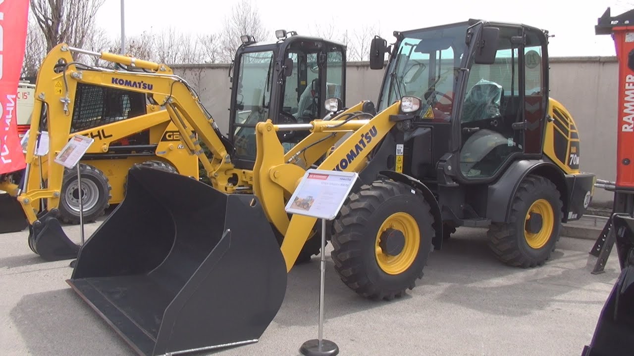 Komatsu WA70 Wheel Loader (2022) Exterior and Interior