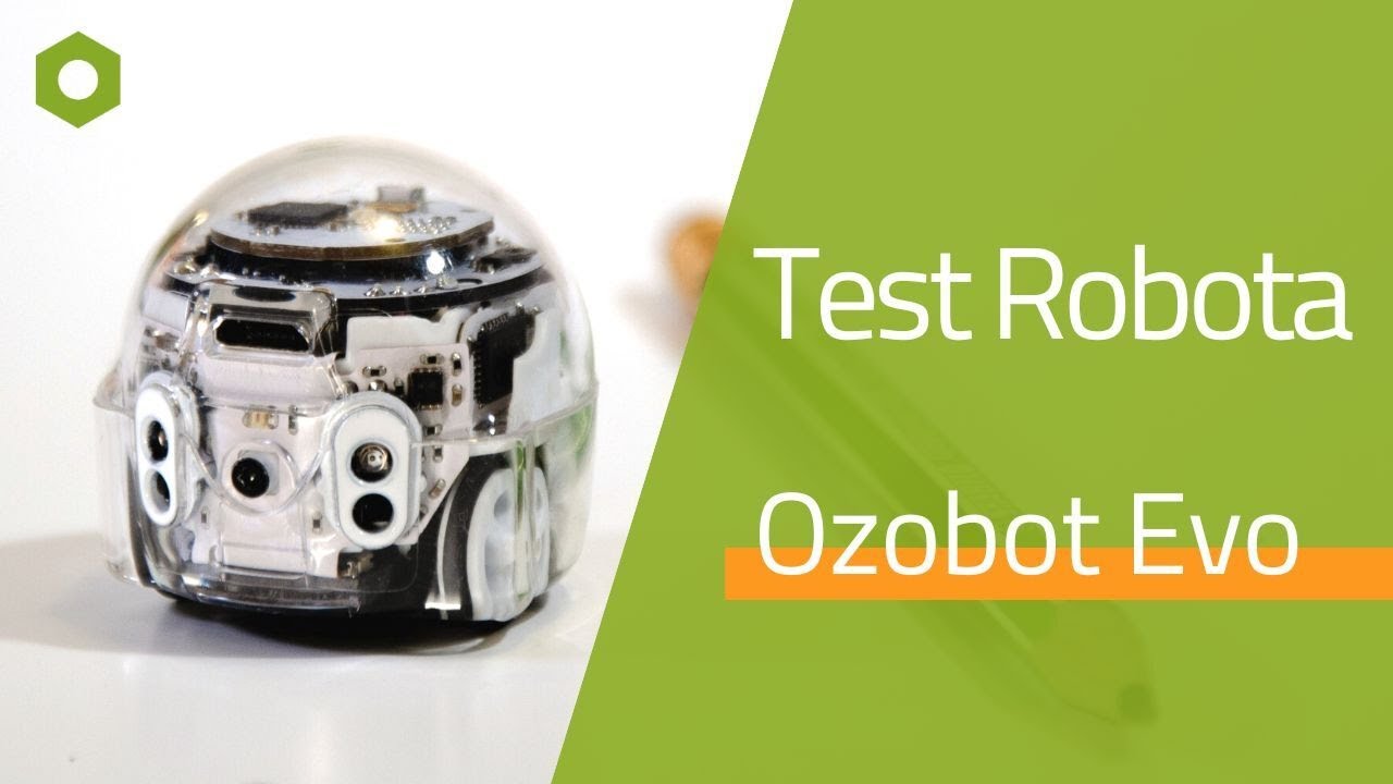 Test robota Ozobot Evo