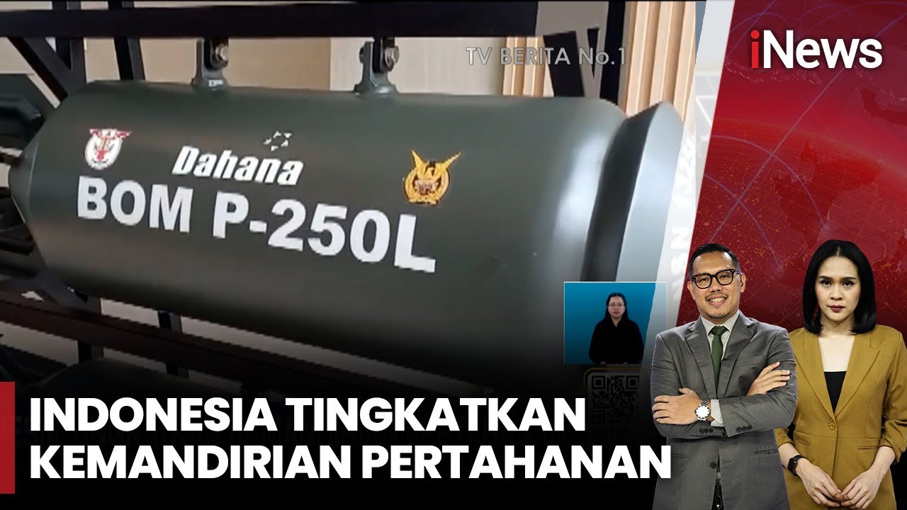 Indonesia Kembangkan Senjata Buatan Dalam Negeri | iNews Siang | 27/06