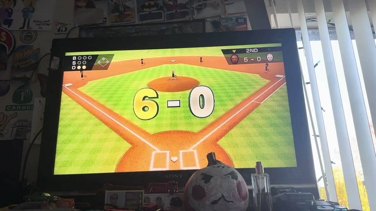 Wii Sports - Baseball - Eduardo Vs Jessie