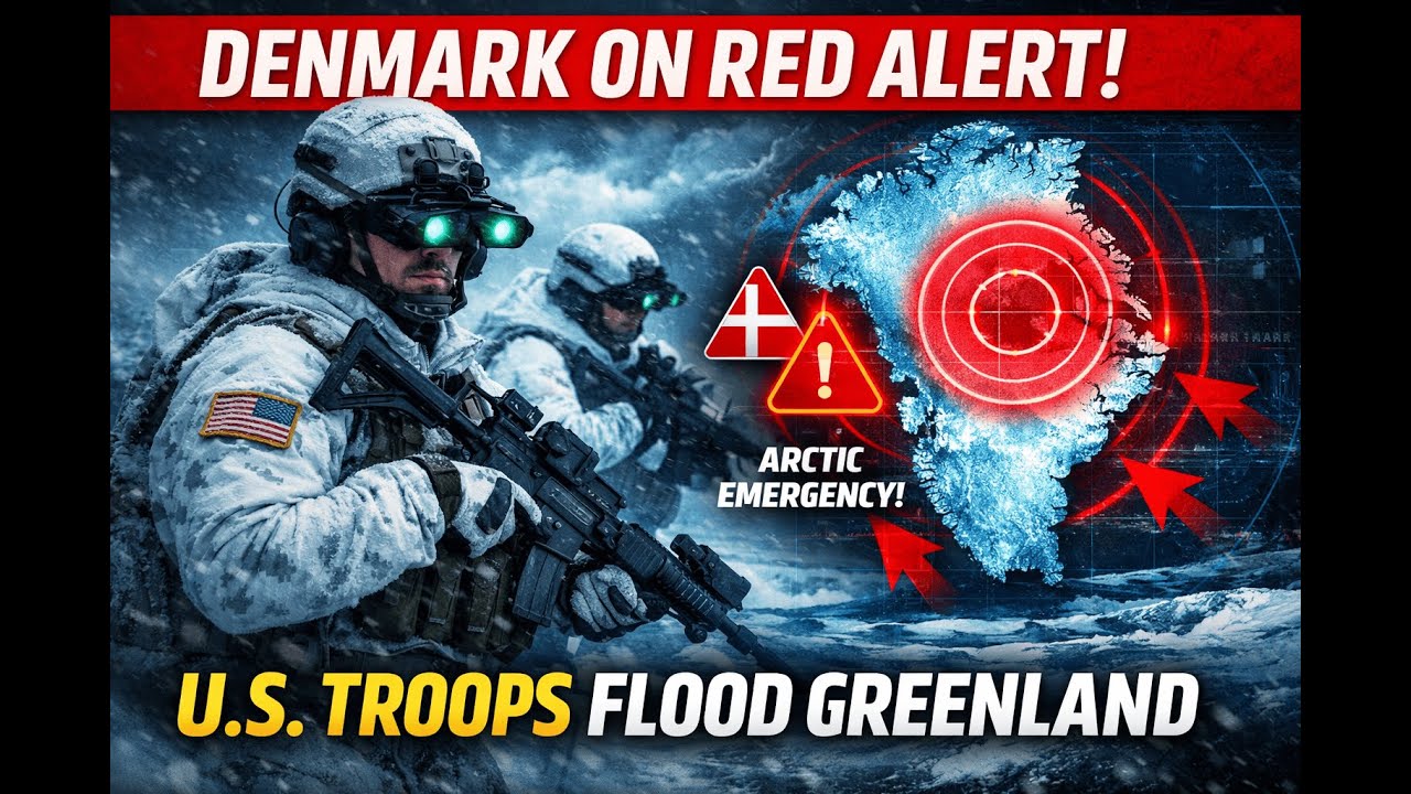 Greenland Flashpoint: Denmark Raises Alarm as U.S. Arctic Troops Deploy