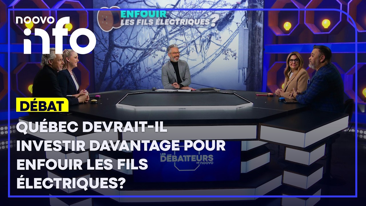 Québec devrait-il investir davantage pour enfouir les fils électriques?