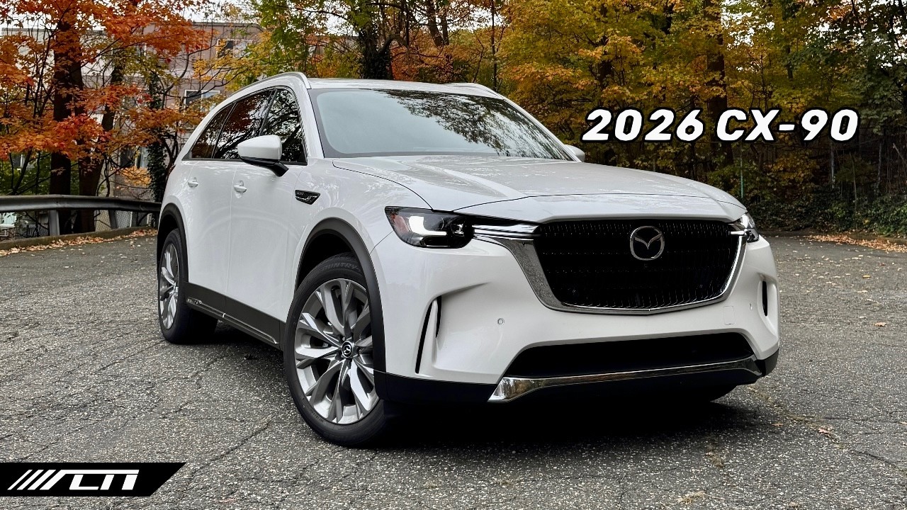 Полный обзор Mazda CX-90 TURBO Premium Plus 2026 года /// Что нового?