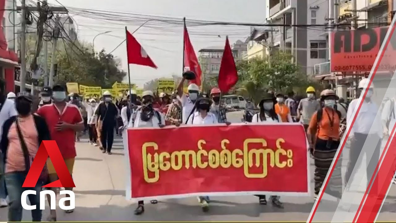 Myanmar's military imposes martial law in more areas as protests continue