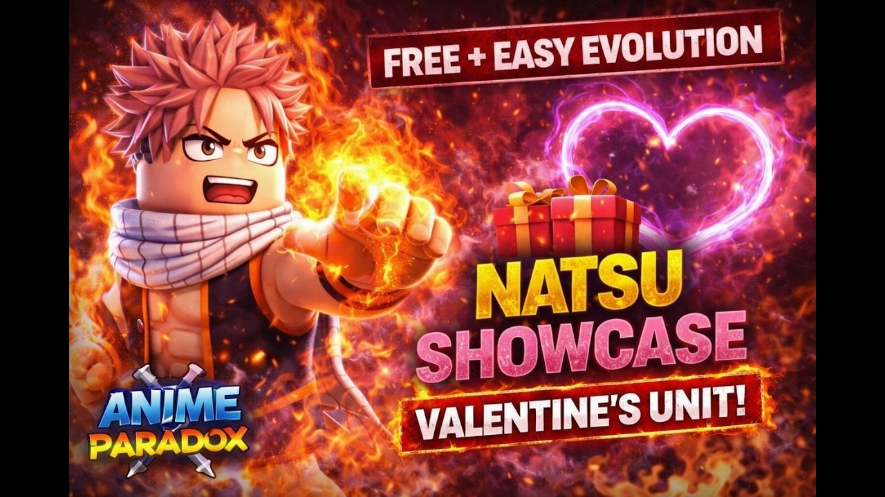 👉 NATSU Is PERFECT For New Players! (Anime Paradox Valentine’s Unit)
