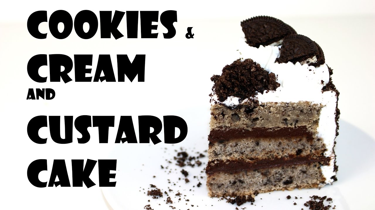 Cookies and Cream and Custard Cake || Gretchen's Bakery