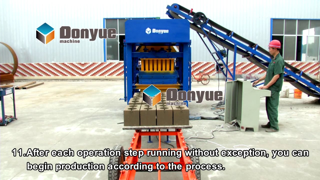 Dongyue QT4-25 Mould Changing Training