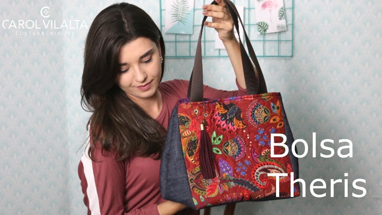 Como fazer uma bolsa! | Bolsa Theris | por Carol Vilalta
