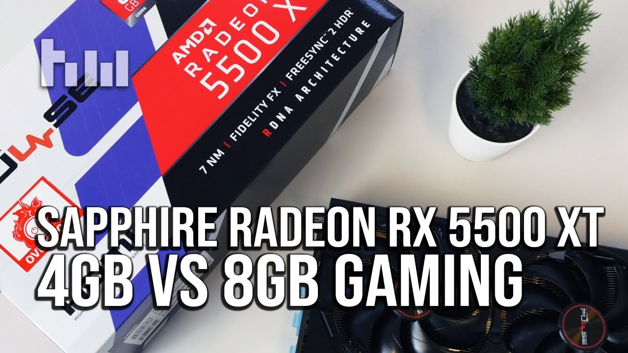 4GB Gaming το 2019; feat. Sapphire RX 5500 XT Pulse