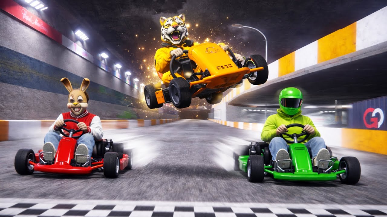 De INDOOR Kart Grand Prix Race! 🏆