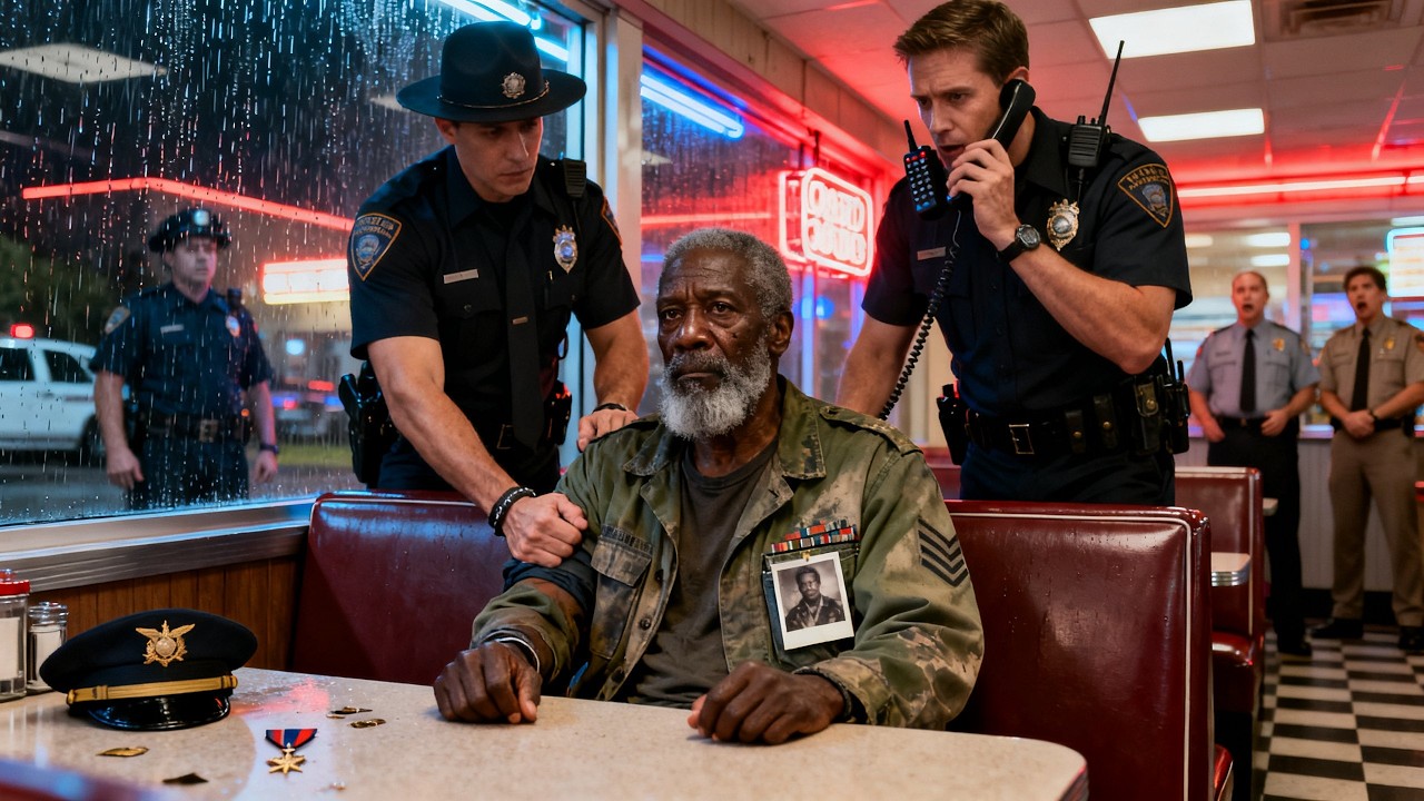 Police Arrest a Homeless Veteran at a Diner — Then a Call Changes Everything