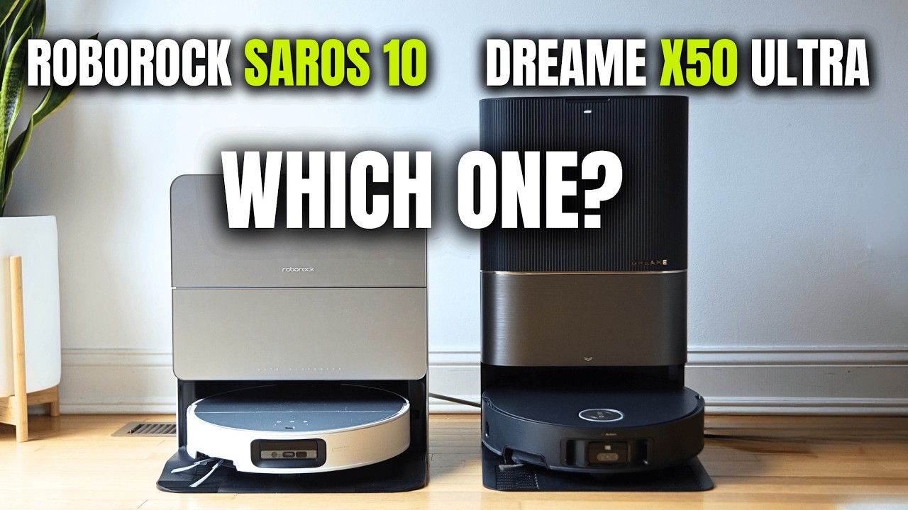 Roborock SAROS 10 vs Dreame X50 Ultra - Features, Performance, and Value
