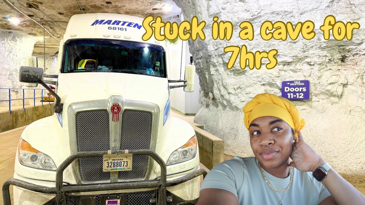 FEMALE TRUCK DRIVER: STUCK HERE FOR 7 HRS WHO NO SERVICE!