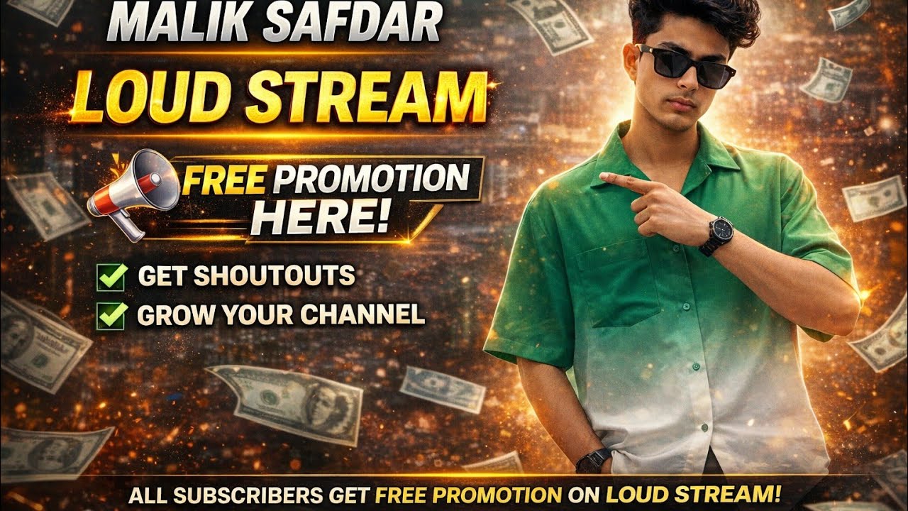 🔴 OFFICIAL LIVE STREAM – MALIK SAFDAR OFFICIAL | Welcome to the Most Supportive Live Community! 🌟