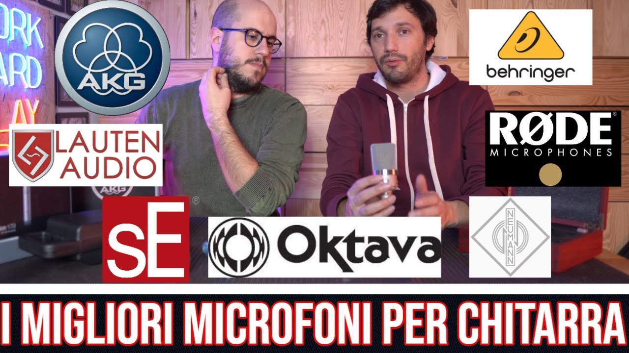 I Migliori Microfoni per Chitarra - Prova Comparativa e Recensione