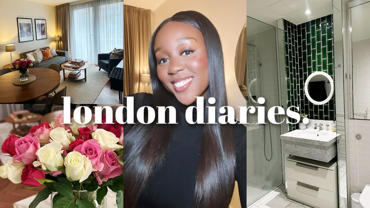 LONDON VLOG | my new apartment tour, healthy routine, catch up, shopping + more!