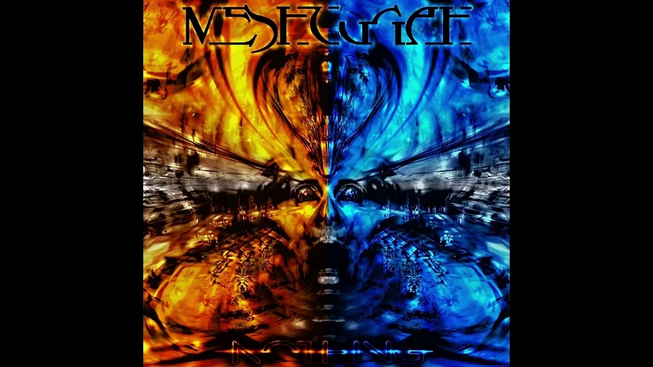 Meshuggah - Closed Eye Visuals (Orange Version with Blue Guitars)