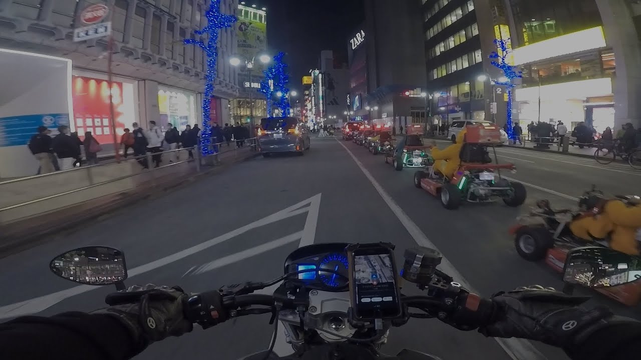 SUZUKI GSR400 | WR'S SLIP-ON | Shibuya | zoom H5 test