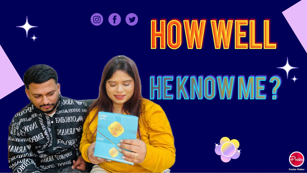 How Well He Knows Me? Game Challenge || Himani Thakur || 2026