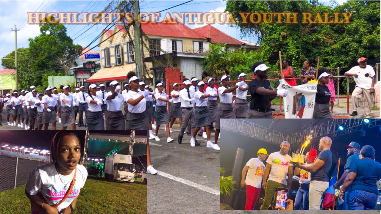 VLOG: highlights of Antigua youth rally & flag fest 2022 🇦🇬| TOTALLY ZARI