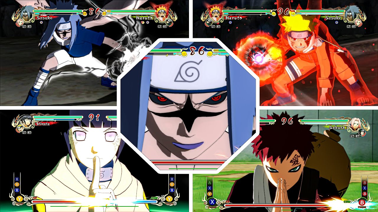 NARUTO Ultimate Ninja STORM – All Ultimate Jutsu Compilation