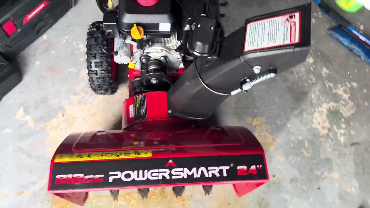 Снежная буря 2026 года сломала мой снегоуборщик Powersmart! Часть 3, он починен благодаря вам!