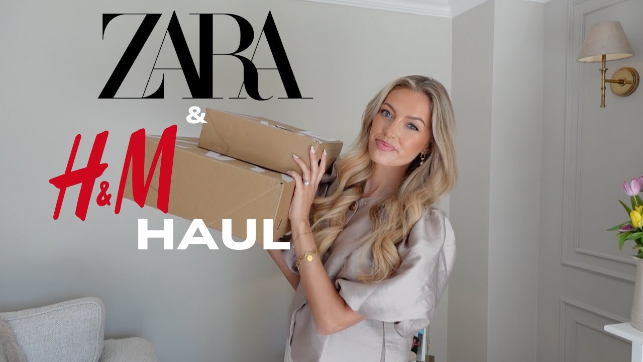 ZARA & H&M SPRING HAUL 2025 | Try-On | Georgia May