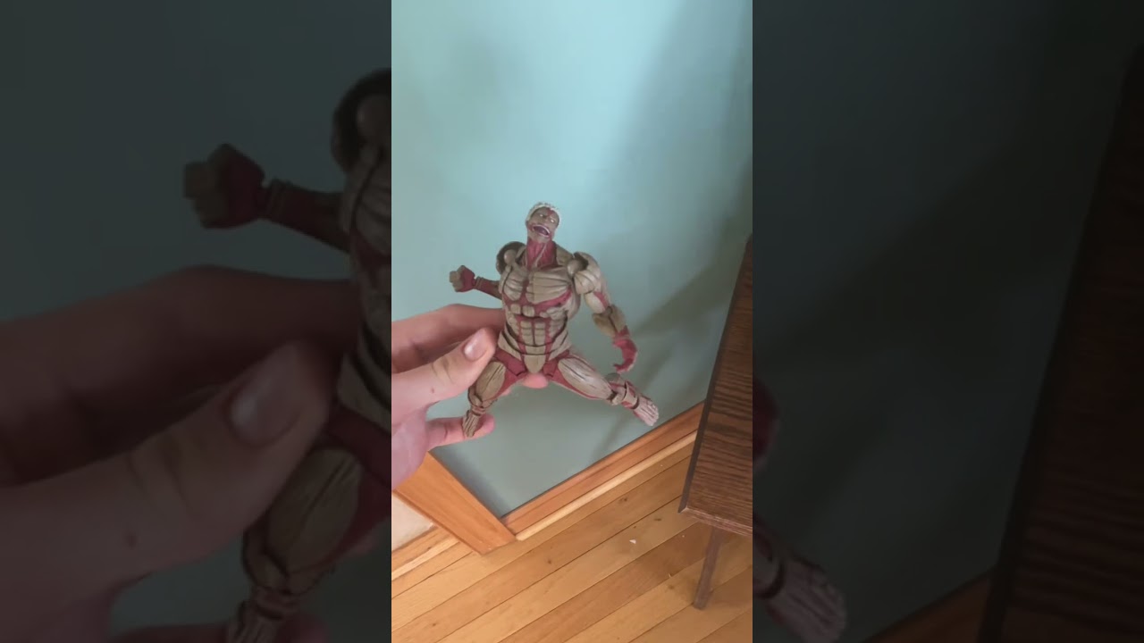 Posing armored titan revoltech