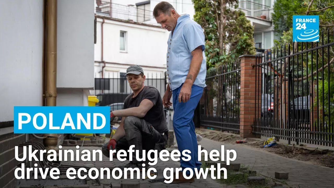 In Poland, Ukrainian refugees help drive economic growth &bull; FRANCE 24 English