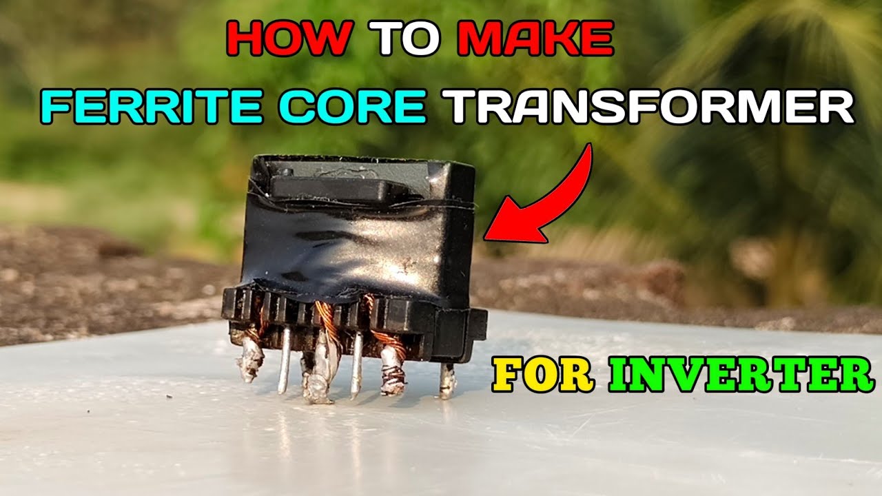 How To Make Ferrite Core Transformer || Ferrite Core Transformer For Inverter #diy #diycrafts